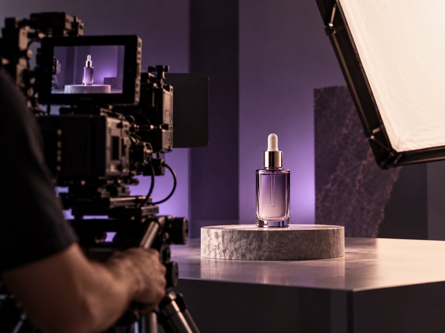 Produção audiovisual de campanha publicitária para uma marca
